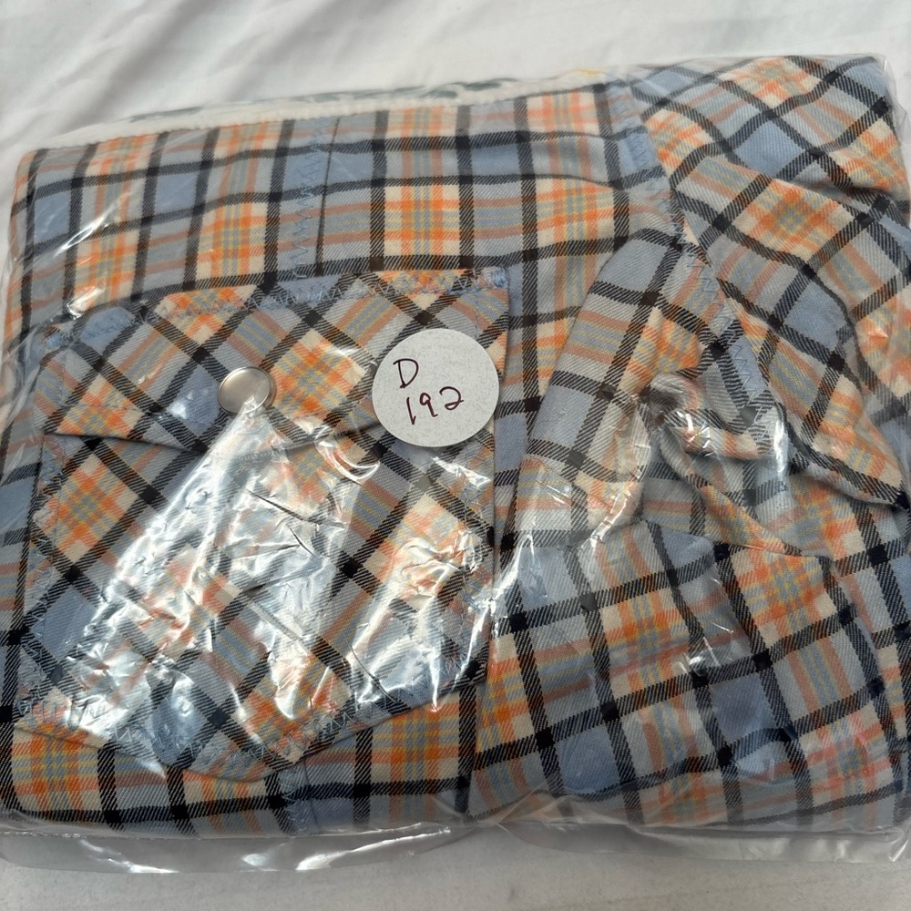 Paul & Joe Target Womens Small Pearl Button Plaid Embroidered Western - Picture 12 of 16